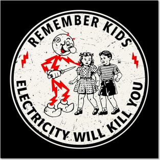 Retro of Electricity Posters and Art